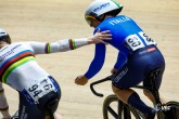 2025 UEC Track Elite European Championships - Zolder  - Day3 - 14/02/2025 - Men?s Sprint - Mattia Predomo (ITA) - Harrie Lavreysen (NED) - photo Roberto Bettini/SprintCyclingAgency?2025